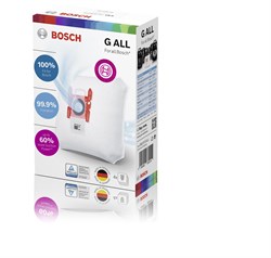 Мешки-пылесборники Bosch PowerProtect, 17003048 тип "G ALL", 4 шт. 17003048