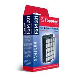 НЕРА-фильтр Topperr 1148 FSM201 для пылесоса Samsung серии SC21F50, SC15H40.. FSM201 - фото 20962