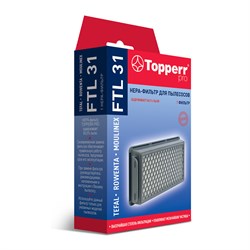 HEPA фильтр Topperr FTL 31 для пылесосов TEFAL, ROWENTA, MOULINEX FTL31