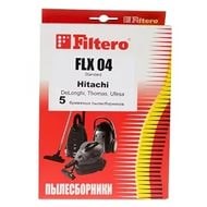 Мешки-пылесборники Filtero FLX 04 Standard, 5 шт, бумажные для Hitachi, DeLonghi, Thomas, Ufesa FLX01S - фото 5336