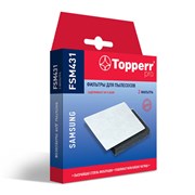 Фильтр-губка Topperr FSM431  для пылесосов Samsung SC15M21.., SC43.., SC47.. FSM431