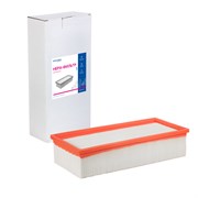 Euro Clean KHSM-NT65/2 (6.904-283) Плоский складчатый фильтр синтетический для пылесоса Karcher NT65/2, 72/2 KHSMNT652