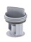 BOSCH 00647920 Сливной фильтр стиральной машины с уплотнителем, длинная ручка, серый 00647920