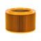 Фильтр гофрированный из целлюлозы  EURO Clean MKPM-445X для пылесоса MAKITA 445x EURMKPM445
